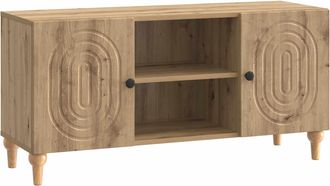 vidaXL Mueble De Tv 102 X 34,5 X 50 Cm Roble Artisan Vidaxl
