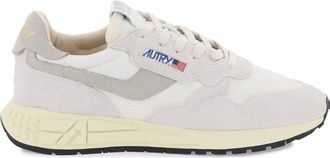 Autry Reelwind Low Nylon And Suede Sneakers