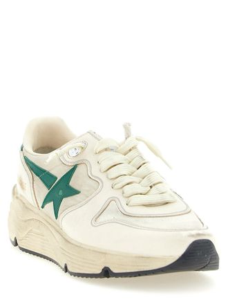 Golden Goose Running Sole Sneaker - Cream