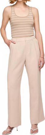 Gentle Fawn Luna Straight Leg Trousers In Bone