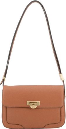 Pourchet Auteuil Crossbody Bag - Dames - Schoudertassen - Bruin - ONE Size - Leer - Tassen