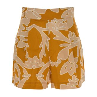 AMOTEA Casual Shorts, female, Multicolor, Size: 2XS Guia High Waist Shorts