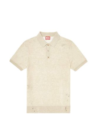 Diesel Polo Diesel K Danny Con Effetto Distressed