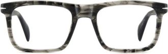 David Beckham Db 1191 Marbled Acetate Rectangular Eyeglasses