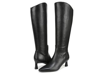 Naturalizer Deesha Knee High Boots Womens Shoes Black Leather : 10.5 M (B)