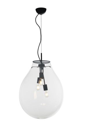 Luce-Ambiente-Design Azuma Suspension Transparent 3xe27