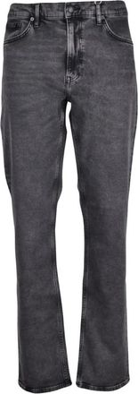 GANT Straight Jeans - Heren - Regular Fit Jeans - Grijs - W36 - Katoen - Jeans