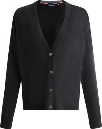 Fusalp Cardigan - Dames - Vesten - Zwart - XS - Truien & Vesten