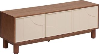 Atmosphera Atmosphera - Base Jilani Marrone A 2 Ante E 4 Ripiani 140x40cm Cr&eacute;ateur DInt&eacute;rieur