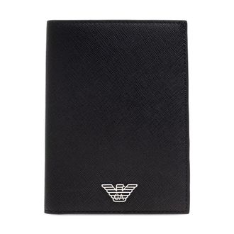 Emporio Armani Wallets & Cardholders, male, Black, Size: ONE SIZE Bifold Wallet