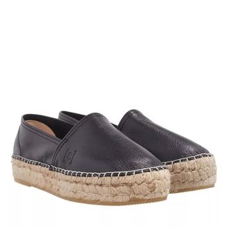 Espadrij l&acute;original Espadrilles - Classic Cuir High - Gr. 36 (EU) - in Schwarz - f&uuml;r Damen