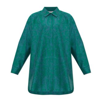 Max Mara Shirts, female, Green, Size: 3XS Bird Shirt