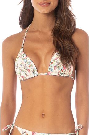 Maaji Alana Reversible Bikini Top in Open White at Nordstrom Rack, Size Large
