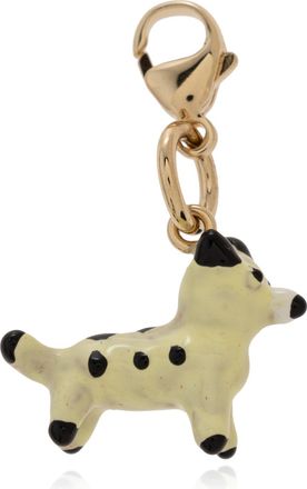 Marni Dog-shaped Pendant, Womens, Cream