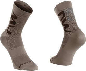 Northwave Extreme Air Mid Sock Velosocken - Unisex | braun/grau