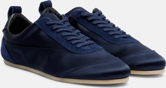 Jil Sander Etage satin sneakers