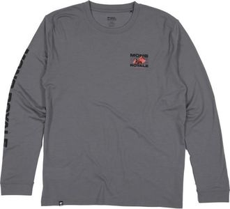 Mons Royale Icon Merino Long Sleeve Merinoshirt f&uuml;r Herren | grau