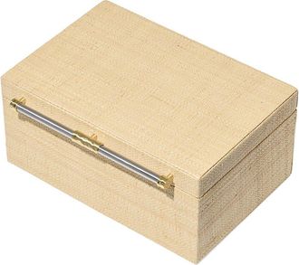 Kendra Scott Med Raffia Jewelry Box