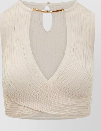Elisabetta Franchi knitted top