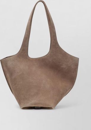 The Attico suede shoulder bag