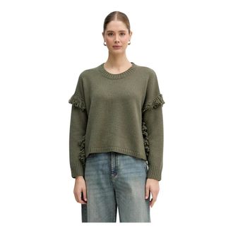 Benetton Mujer, Jerseys, Verde, Talla: XS