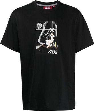 Mostly Heard Rarely Seen War In The Stars cotton T-shirt - men - Cotton - S - Black
