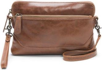 Frye Melissa Convertible Leather Wristlet in Cognac at Nordstrom