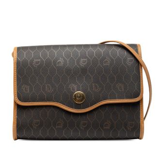 Dior Pre-owned Dior Honeycomb Coated Canvas Crossbody Ladies OQE2VBN1AXNWFMNP