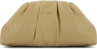 Kazar Glow M Cloud Handtas - Dames - Clutches - Beige - ONE Size - Wol - Tassen