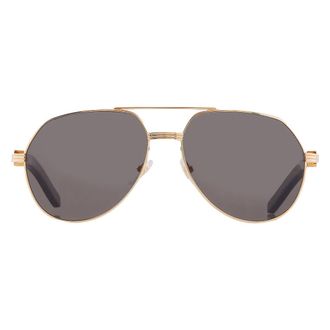 Cartier C de Cartier Polarized Grey Pilot Mens Sunglasses CT0272S 001 60