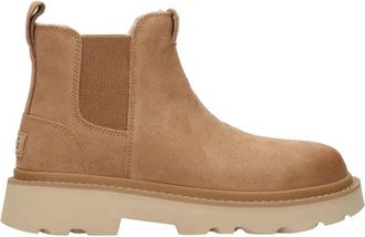 UGG Chelsea Lug - Heren - Chelseaboots - Bruin - 45 EU - Su&egrave;de - Schoenen