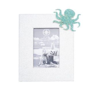 Beachcombers Octopus Photo Frame 9.5 X 7.5 X 0.5 Inches. in White at Nordstrom, Size Medium