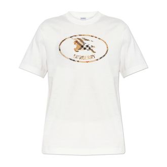 Burberry T-Shirts, male, White, Size: M Seth T-Shirt