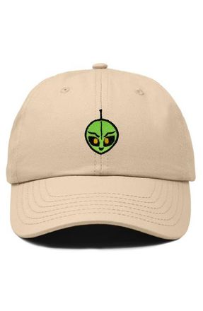 Dalix Duder Alien Dad Cap in Khaki at Nordstrom