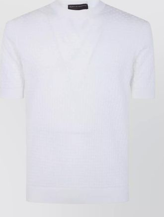 FILIPPO DE LAURENTIIS short-sleeve crew-neck jumper
