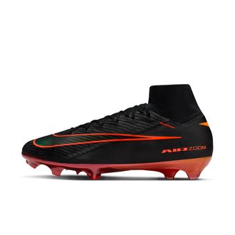 Nike Mens Mercurial Superfly 10 Elite LV8 Firm-Ground High-Top Soccer Cleats in Black | IF4100-088