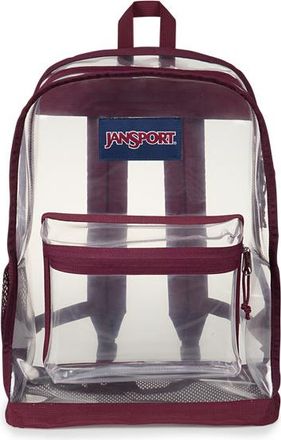 Jansport Clear Pack in Cherry Lacquer at Nordstrom