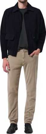 Citizens Of Humanity Adler French Terry Slim Straight Jeans In Vintage Stone