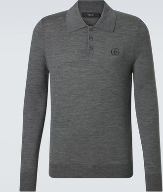 Gucci Double G wool polo sweater