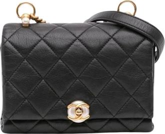 Chanel Borsa a tracolla trapuntata Pre-owned - - Pre-owned - Donna - Nero - ONE SIZE
