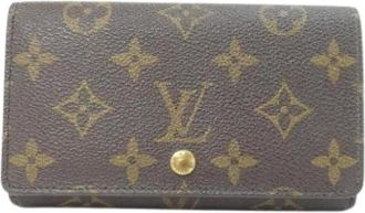 Louis Vuitton Pre-owned Wallets, female, Brown, Size: ONE SIZE Pre-owned Wallet (bi-fold)