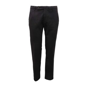 Berwick 1707 Navy Trousers Made in Italy