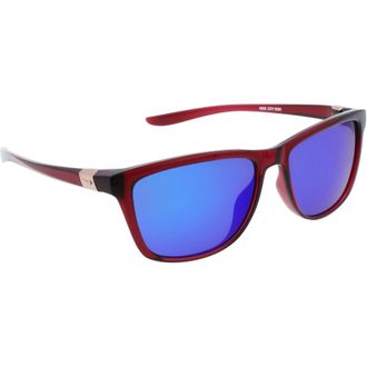 Nike Mens Accessories Icon Square Sunglasses in Dk Beet/Gry-UV - Multicolour - One Size