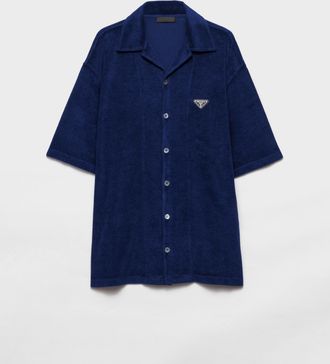 Prada Short-sleeved terry shirt