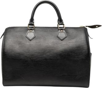 Louis Vuitton Pre-owned Speedy 30 - Dames - Vintage Handtas - Zwart - ONE Size - Leer - Vintage