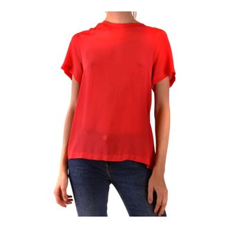 Pinko T-Shirts, female, Red, 2XS, T-Shirt