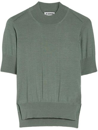 Jil Sander Gebreide top - Groen