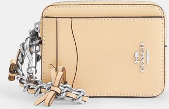 Coach Zip Card Case With Bows