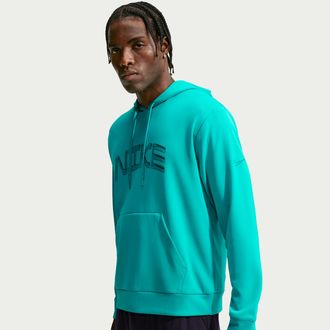 Nike Mens Flex Dri-FIT UV Protection Hoodie in Green | IM3603-300