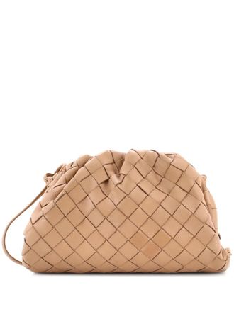 Bottega Veneta The Pouch Intrecciato Nappa Mini crossbody bag - women - Calf Leather - One Size - Brown